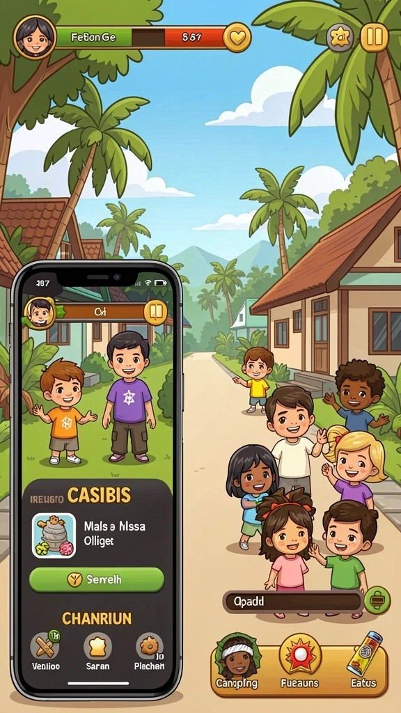 Grafis yang memukau dengan detail yang tajam.