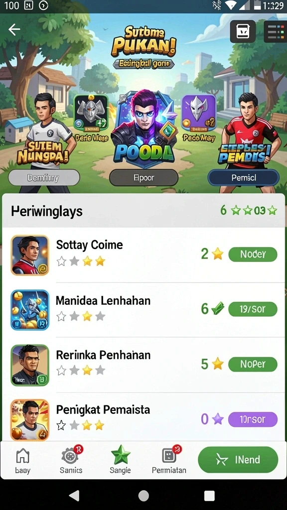 Berbagai jenis permainan menunggu Anda untuk dijelajahi.