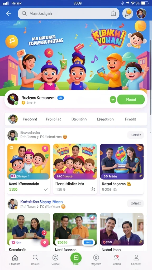 Tampilan antarmuka yang menarik dan mudah dipahami.