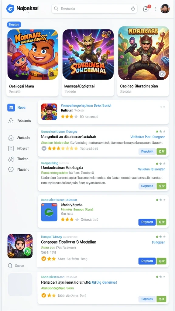 Ruang multiplayer untuk bersaing dengan teman.