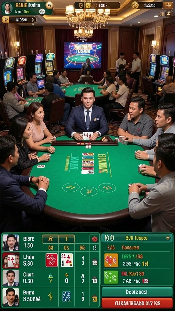 Fitur turnamen yang menarik dan kompetitif.