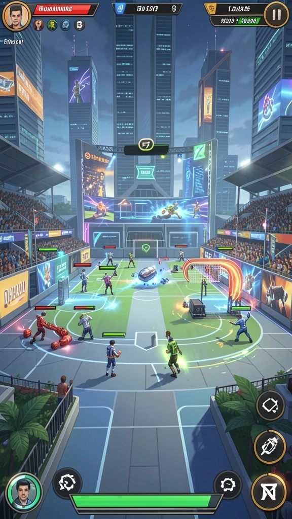 Mode multiplayer yang menyenangkan untuk bersaing.