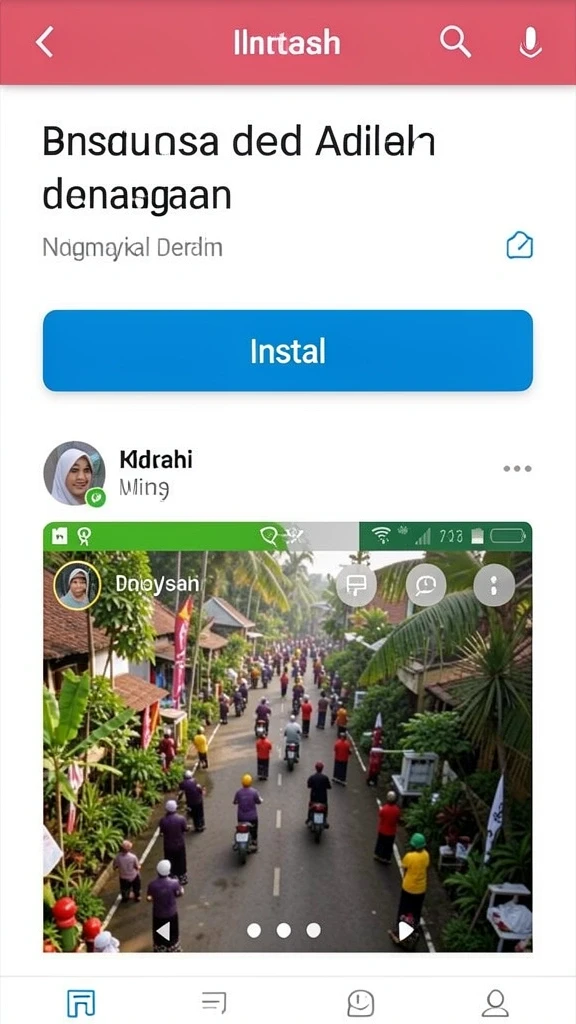 Tangkapan layar menunjukkan antarmuka intuitif GOAL55.