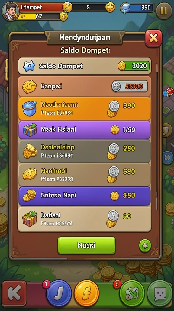 Tampilan awal yang mengesankan dan intuitif.