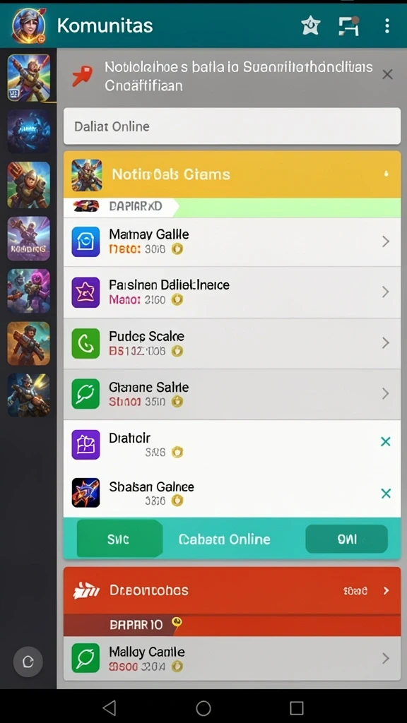 Sistem reward yang memikat, menanti untuk dimenangkan.