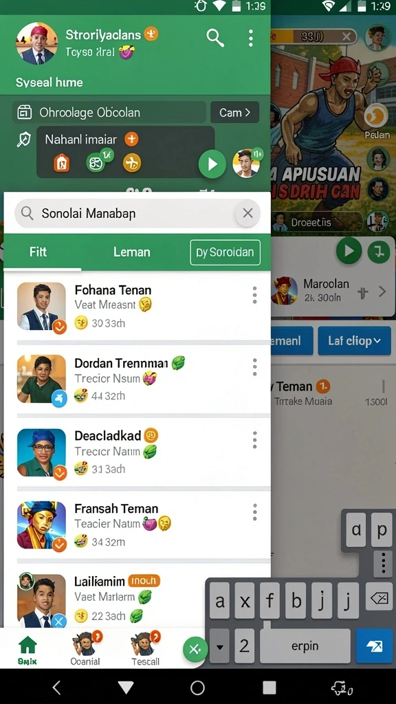 Tampilan antarmuka yang menarik dan mudah digunakan.