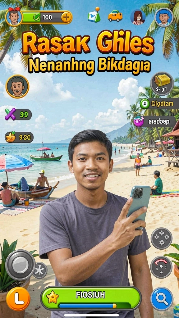 Mode multiplayer yang memungkinkan bersaing dengan pemain lain.