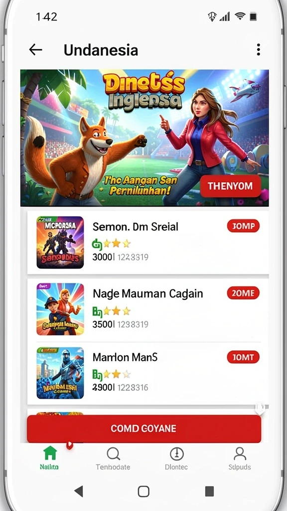 Screenshot memperlihatkan pertarungan dalam level menantang.