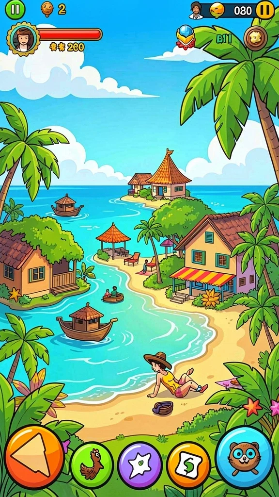 Gameplay KAKRP yang menantang dengan level-level beragam.