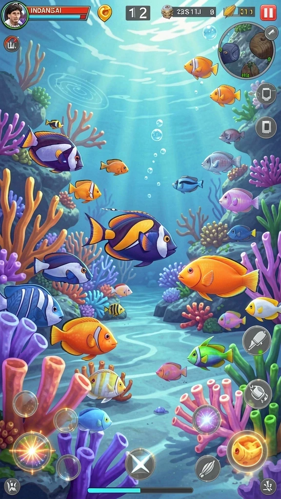 Fitur multiplayer yang memungkinkan bermain dengan teman.