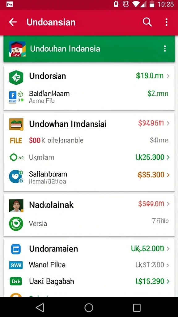 Beragam permainan kartu yang bisa dimainkan.