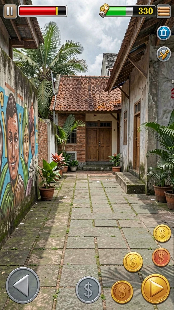 Beragam permainan menarik tersedia untuk dimainkan.
