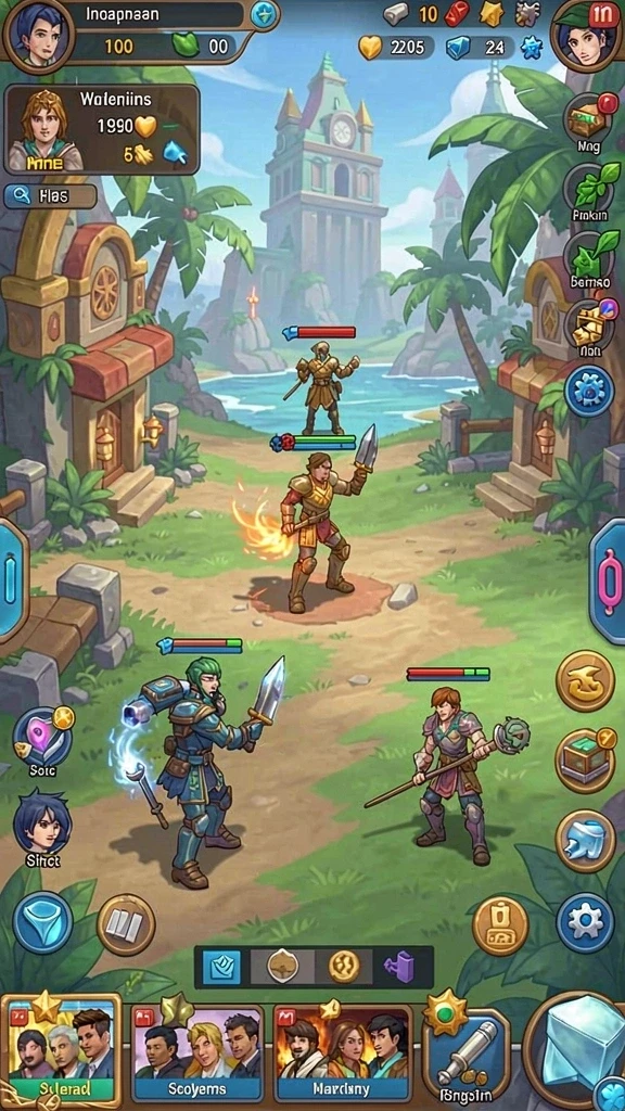 Mode multiplayer yang memungkinkan kerjasama antar pemain.