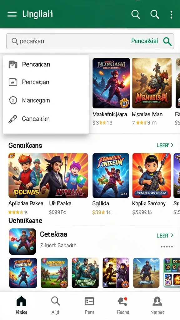 Antarmuka pengguna yang intuitif dan mudah digunakan.