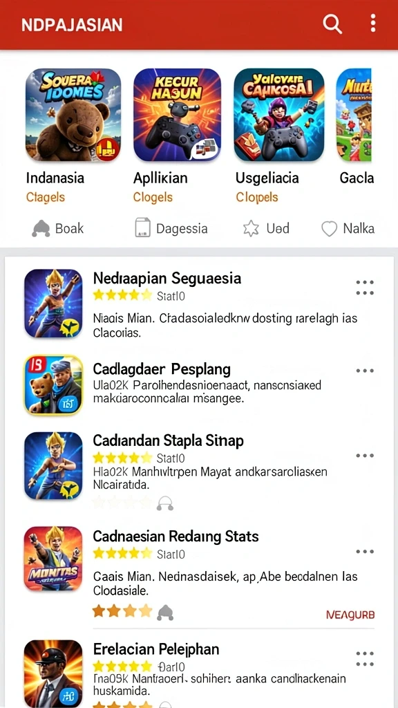 Borongan misi yang seru dan menantang.