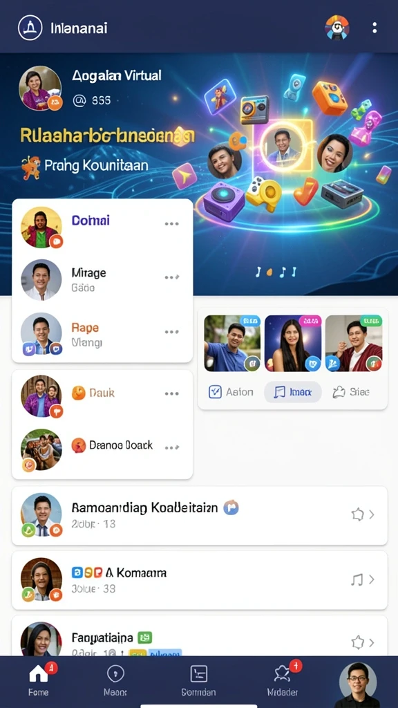 Tampilan antarmuka yang menarik dan intuitif.