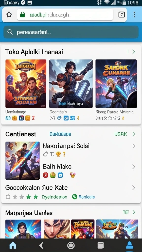 Tampilan antarmuka yang menarik dan mudah dipahami.