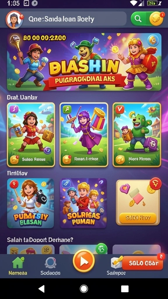 Level yang penuh dengan tantangan dan kejutan.