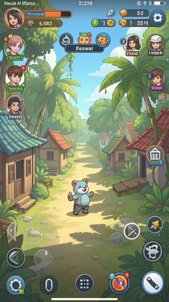 Screenshot menampilkan permainan slot yang menarik.