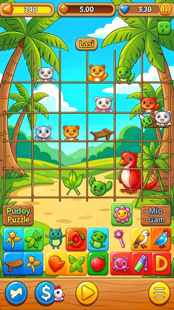 Momen seru saat mengikuti event dalam game.