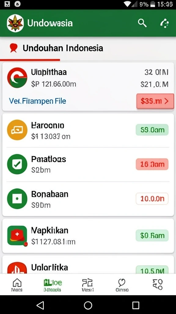 Tampilan antarmuka yang menarik dan mudah digunakan.
