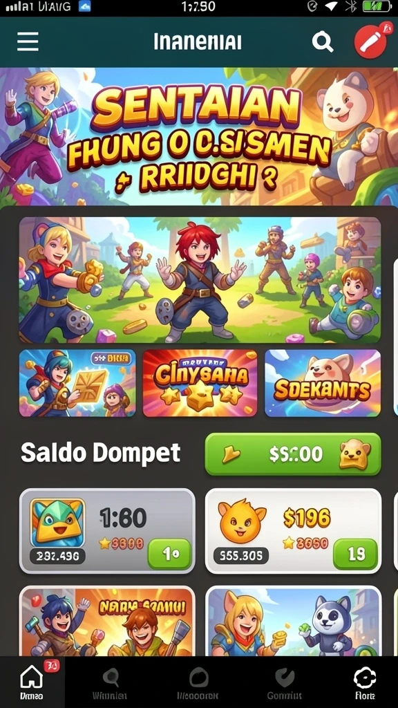 Screenshot menunjukkan karakter utama dalam aksi.