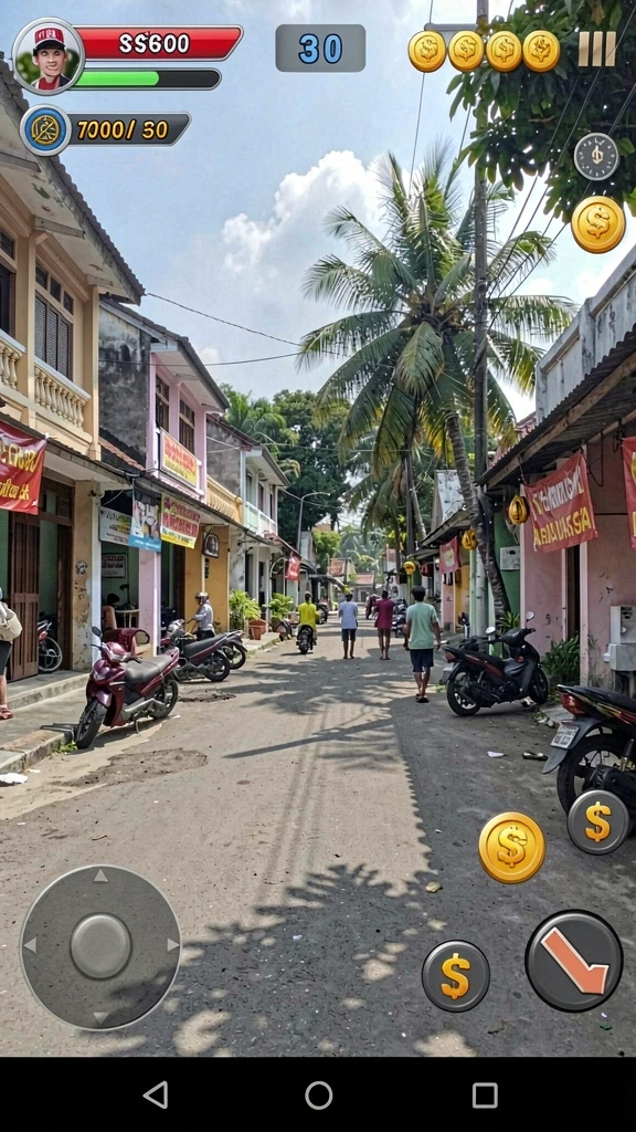 Tangkapan layar fitur kompetisi antar teman yang mengasyikkan.
