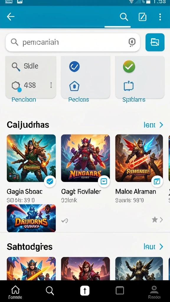 Tampilan antarmuka TOBAWIN88 yang modern dan user-friendly.