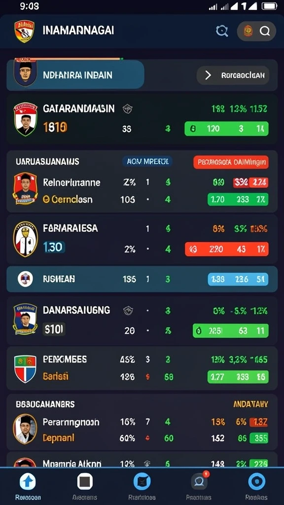 Fitur chat untuk berinteraksi dengan pemain lain.
