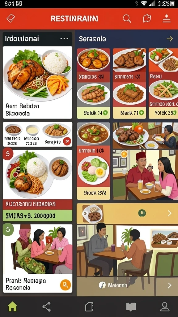 Tampilan antarmuka yang menarik dan mudah digunakan.
