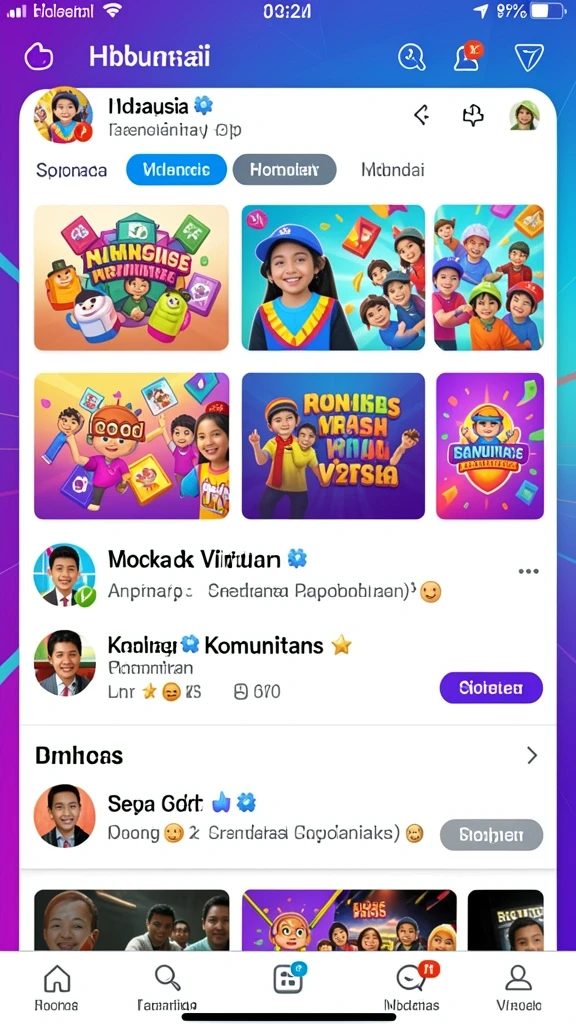 Tampilan antarmuka yang intuitif dan user-friendly.