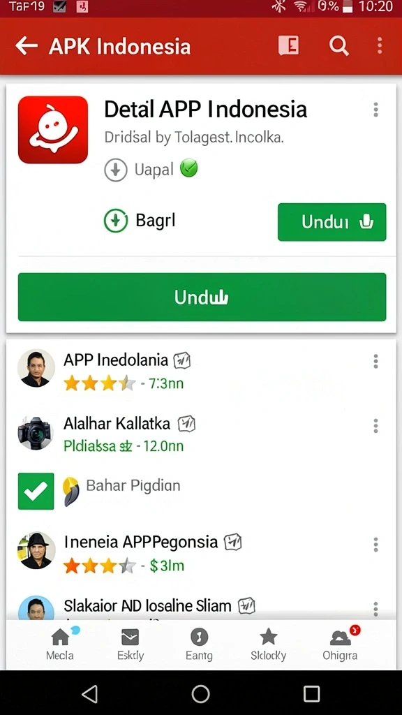 Tampilan awal yang memukau dengan desain modern.