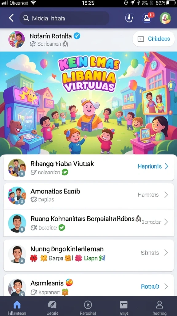 Screenshot turnamen poker dengan pemain aktif berpartisipasi.