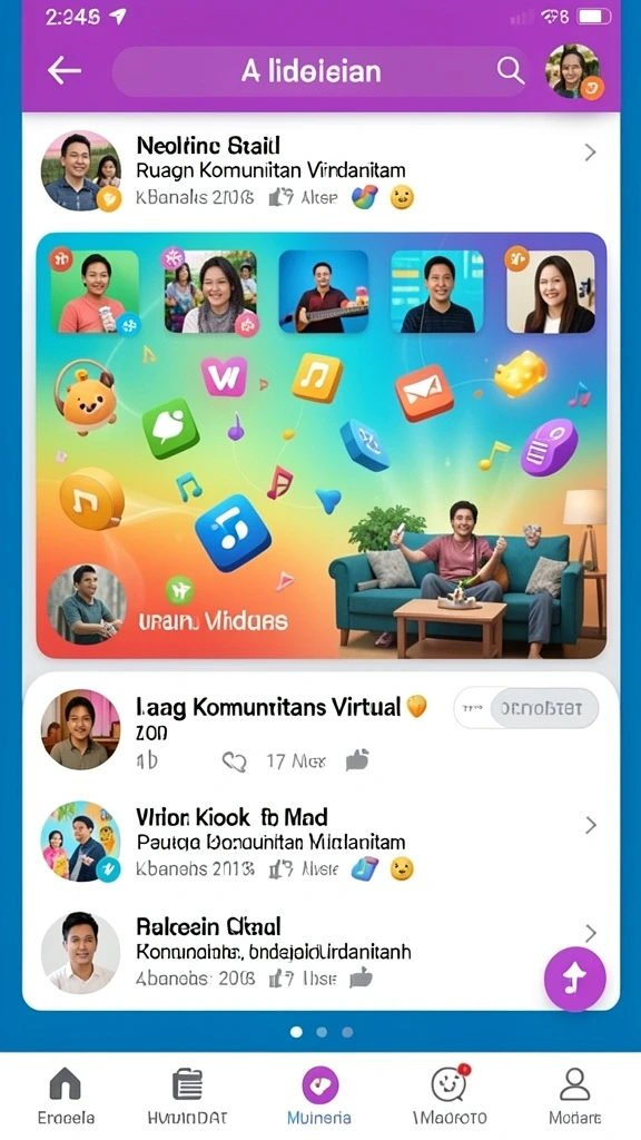 Karakter unik dengan kemampuan berbeda-beda.