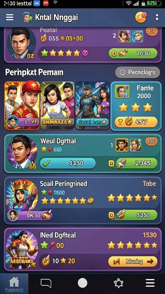 Tampilan grafis yang memukau di level pertama.